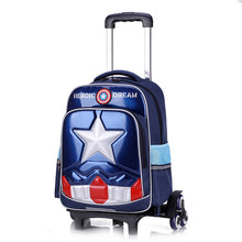 Load image into Gallery viewer, Captain America School Bag