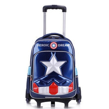 Load image into Gallery viewer, Captain America School Bag
