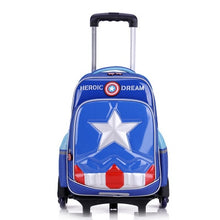 Load image into Gallery viewer, Captain America School Bag