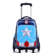 Load image into Gallery viewer, Captain America School Bag