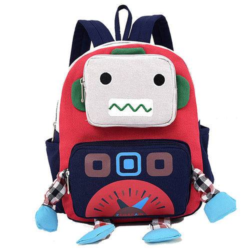 Robot Shape Kid Backpacks