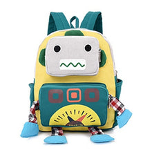 Load image into Gallery viewer, Robot Shape Kid Backpacks