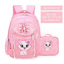 Load image into Gallery viewer, Pink Lace School Bags For Girls