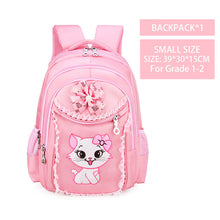 Load image into Gallery viewer, Pink Lace School Bags For Girls