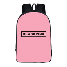 Load image into Gallery viewer, KPOP black pink Backpack Girl School Bag
