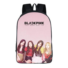 Load image into Gallery viewer, KPOP black pink Backpack Girl School Bag