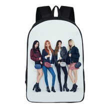 Load image into Gallery viewer, KPOP black pink Backpack Girl School Bag