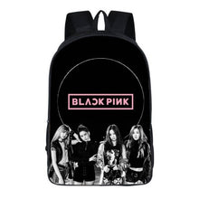 Load image into Gallery viewer, KPOP black pink Backpack Girl School Bag