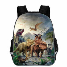 Load image into Gallery viewer, Dinosaur World Bags For Girls Boys Children School