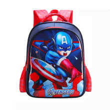 Load image into Gallery viewer, Captain America School Bag