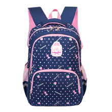 Load image into Gallery viewer, Children Dot Printing School Bags for  Girls