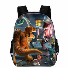 Load image into Gallery viewer, Dinosaur World Backpack For Girls Boys Children School Bags