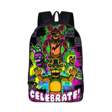 Load image into Gallery viewer, Five Nights At Freddys Backpack For Teen