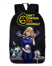 Load image into Gallery viewer, SCP Special Foundation Backpacks For Teenagers
