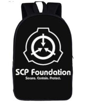 Load image into Gallery viewer, SCP Special Foundation Backpacks For Teenagers