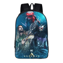 Load image into Gallery viewer, Aquaman School bags for Teenager Boys and Girls