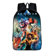 Load image into Gallery viewer, Aquaman School bags for Teenager Boys and Girls