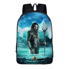 Load image into Gallery viewer, Aquaman School bags for Teenager Boys and Girls