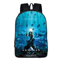 Load image into Gallery viewer, Aquaman School bags for Teenager Boys and Girls
