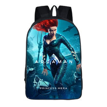 Load image into Gallery viewer, Aquaman School bags for Teenager Boys and Girls