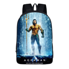 Load image into Gallery viewer, Aquaman School bags for Teenager Boys and Girls