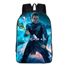Load image into Gallery viewer, Aquaman School bags for Teenager Boys and Girls