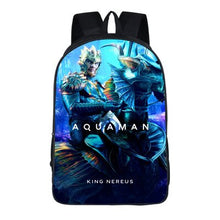 Load image into Gallery viewer, Aquaman School bags for Teenager Boys and Girls