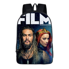 Load image into Gallery viewer, Aquaman School bags for Teenager Boys and Girls