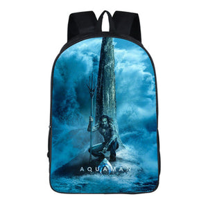 Aquaman School bags for Teenager Boys and Girls