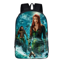 Load image into Gallery viewer, Aquaman School bags for Teenager Boys and Girls