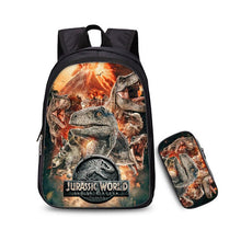 Load image into Gallery viewer, Jurassic World School Bag