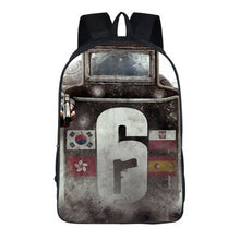 Load image into Gallery viewer, Rainbow 6 Siege School Bags