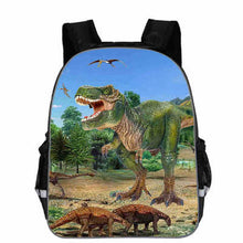 Load image into Gallery viewer, Dinosaur Pattern Animals World  School Bag