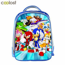 Load image into Gallery viewer, Sonic the Hedgehog Children School Bag