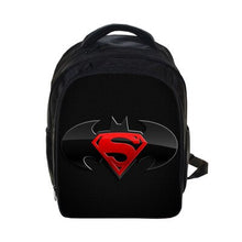 Load image into Gallery viewer, Superman Batman School Bag For Children
