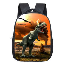 Load image into Gallery viewer, Animal Printing Backpack For Kids Jurassic World