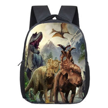 Load image into Gallery viewer, Animal Printing Backpack For Kids Jurassic World